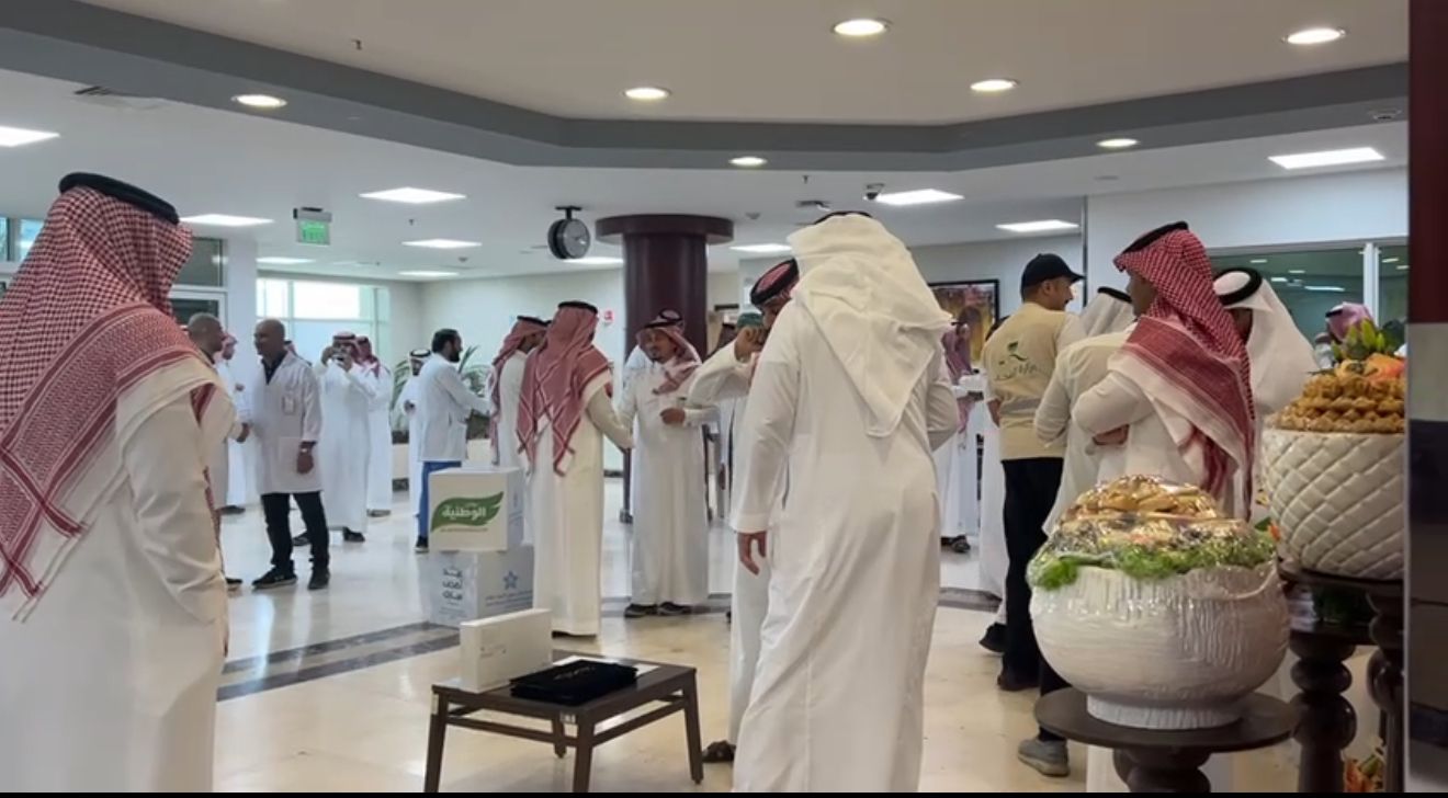 معايدة منسوبي مستشفى عيون الجواء بعيد الأضحى المبارك 1446 هـ