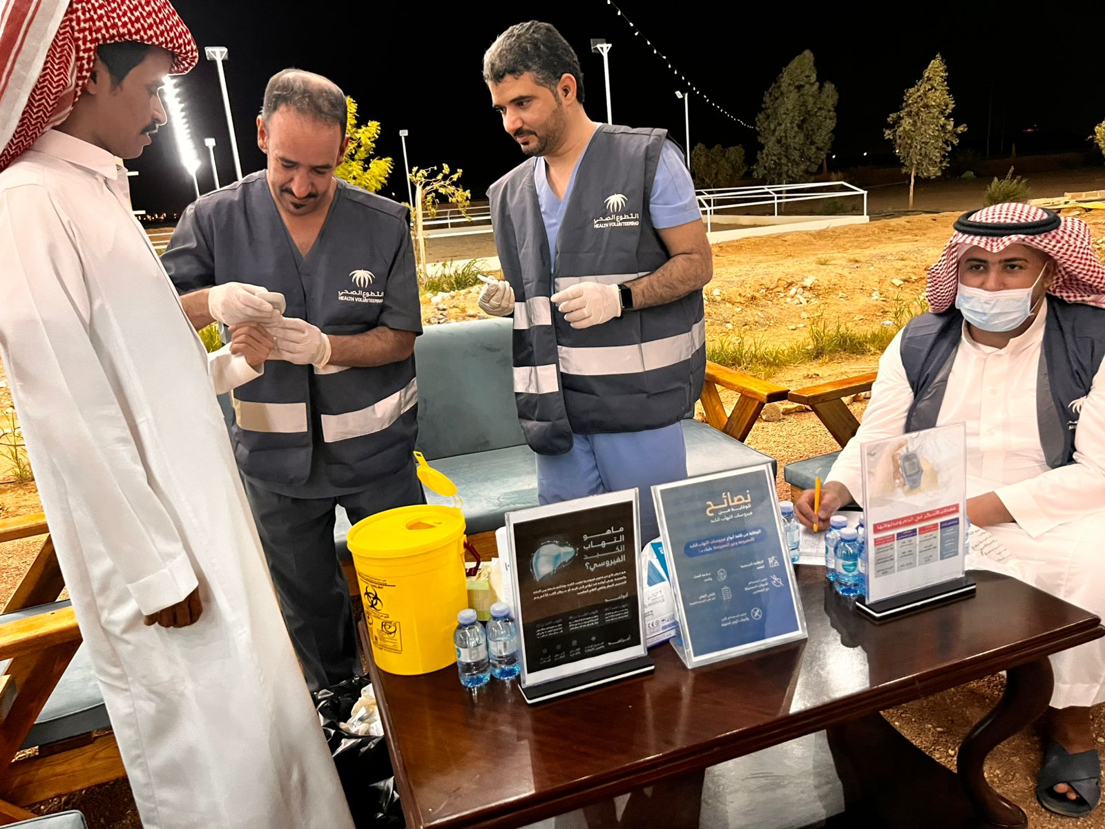 مستشفى رياض الخبراء العام يُنظِّم مبادرة صحية بالتعاون مع أكاديمية رباط الخيل ومركز صحي القرين