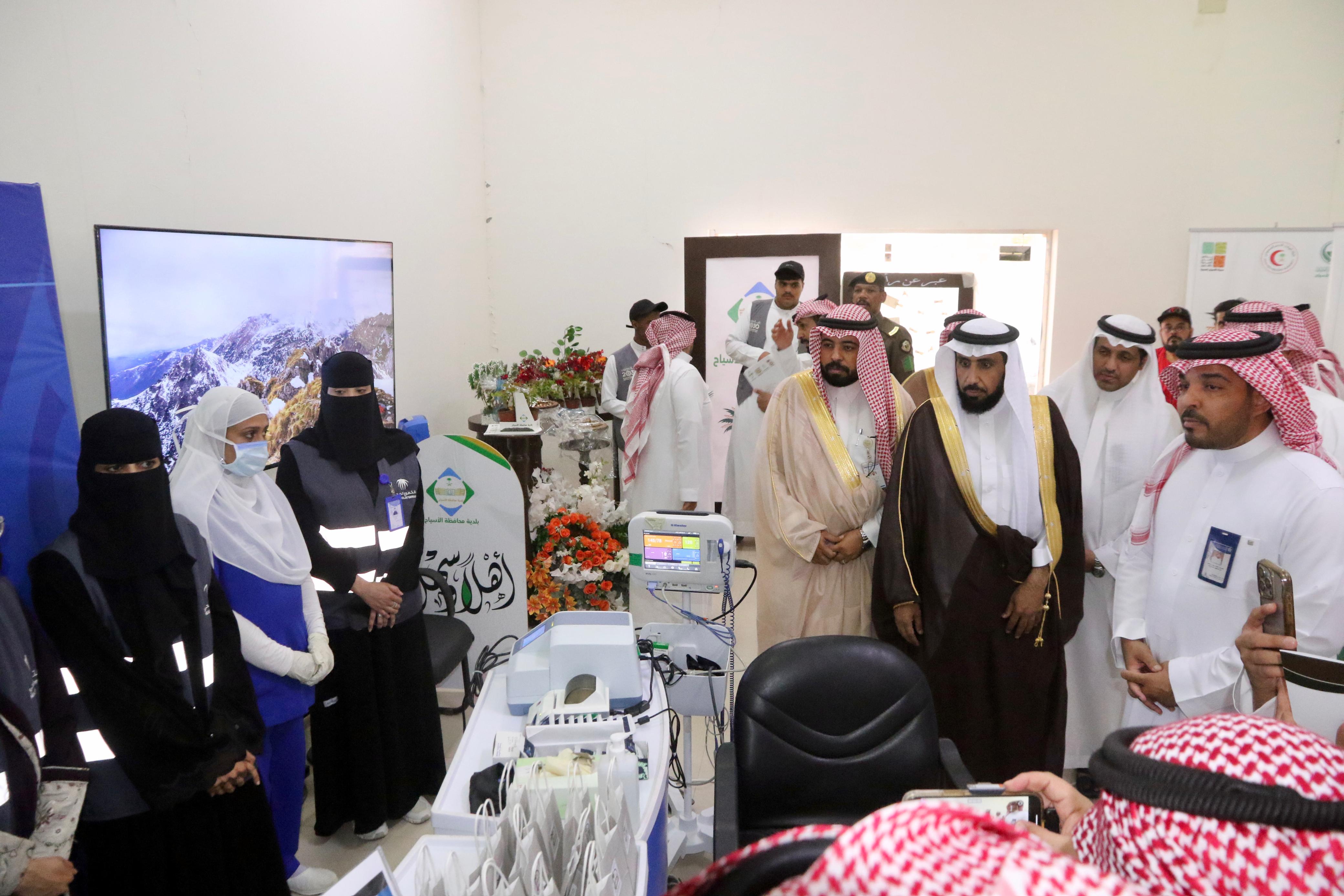 مشاركة فاعلة لمستشفى الاسياح  في مهرجان شقراء الاسياح الثالث1447هـ